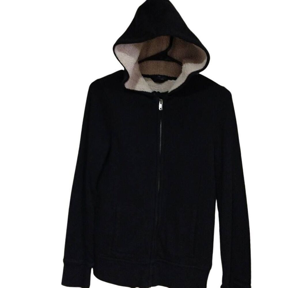 Vintage, GAP Hoodie, Medium, Lined and Warm, Black